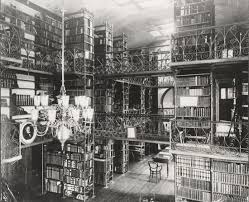 Historic Picture of the Cornell University Library