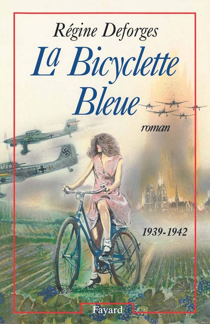 Résultat de recherche d'images pour "la bicyclette bleue"