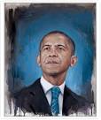 artist & website: Shawn Barber – http://www.sdbarber.com/ - shawn-barber-barack-obama-painting