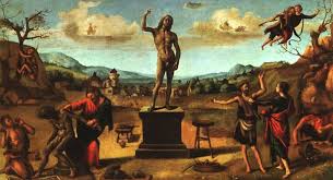 Piero di Cosimo: The Myth of Prometheus, 1515. Source: WebMuseum (see \u0026quot;image archives\u0026quot; below) - piero-di-cosimo-prometheus