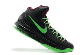 Women's Nike Zoom Kevin Durant's KD V Basketball shoes Black/Green ...