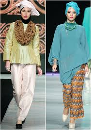 Hijab Style: Risty Tagor 'Sulap' Motif Batik dari Batak Jadi ...