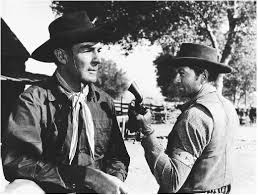 Randolph Scott (left) in Randolph Scott (left) in