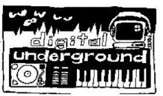 DIGITAL UNDERGROUND. Hats; Hooded sweatshirts; Jackets; T-shirts; Tank tops. Owned by: Jimi Dright, Jr. - image