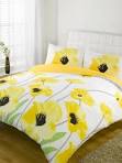 Bedroom Pics: Yellow Floral Cotton Bedding Sets, Egyptian cotton ...