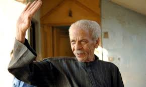 Photograph: <b>Mohamed</b> Al-Sehety/AP. Egyptian poet <b>Ahmed Fouad</b> Negm has died. - Ahmed-Fouad-Negm-011