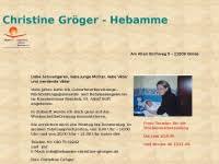 Die Website hebamme-christine-groeger.de beschäftigt sich mit den Themen Christine, Gröger, Hebamme und Groeger. hebamme-christine-groeger.de ist etwas ...