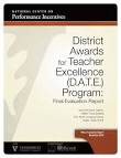 District Awards for Teacher Excellence Program: Final Evaluation