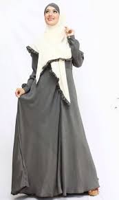 Contoh Model Baju Muslim Sifon untuk Wanita