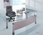 Furniture. Spacious Office Furniture Design With Modern Desk ...