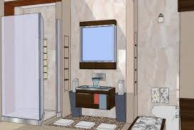 Desain Kamar Mandi Komposisi Shower Tray Wastafel dan Toilet ...