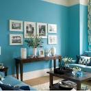 Modular furniture and blue colour of the wallsLatest Furniture Trends
