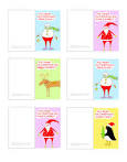 Free Printable Christmas Gift Tags, All I Want for Christmas Theme ...