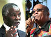 ... according to presidential spokesperson Mukoni Ratshitanga. - zuma_mbeki200
