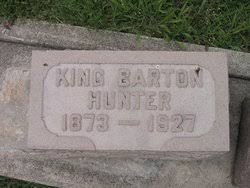 King Barton Hunter (1873 - 1927) - Find A Grave Memorial - 95519391_134526139468