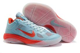 nike zoom hyperfuse low cut basketball basketball shoes light blue ...