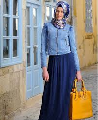 Hijab style, karaca butik, kot ceket, kombin, tesettür, tesettür ...