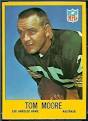 Tom Moore 1967 Philadelphia football card - 93_Tom_Moore_football_card