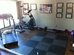 Gym: Cool Home Gym Designs For Daily Workouts, Good-looking Small ...