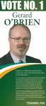 Leaflet from Gerard O'Brien- Fianna Fail -Thurles Town Council 2009 Local ... - gerard-obrien-front