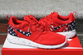 Shoes: nike roshe run, american flag, american flag printed ...