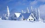 House Covered In Snow wallpaper | High Quality Wallpapers.