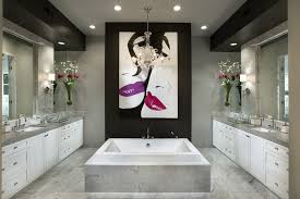 Man and Women Wall Art in Bathroom - Wallpaper Mural Ideas - 15883
