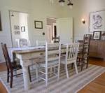 Formal Cottage Dining Room Ideas with Amazing Wooden Circle Dining ...