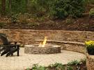 Outdoor Entertaining Area with Fire Pit | Landscaping Kingsville MD
