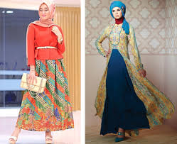 16 Contoh Gambar Model Baju Hijab Modis Modern Terbaru 2016 ...