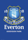 EVERTON POSTER, EVERTON FOOTBALL CLUB POSTERS, Calendar Toy Action ...