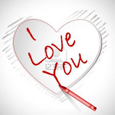 Illustration Der Kreide Schreiben I Love You Auf Herz Lizenzfrei ... - 11779536-illustration-der-kreide-schreiben-i-love-you-auf-herz