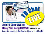 Baey Yam Keng to conduct 'Live' Facebook chat with humans (not ...
