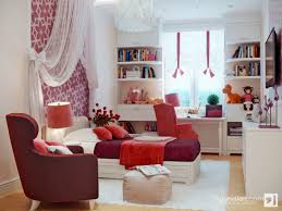 Red white bedroom decor | Interior Design Ideas.
