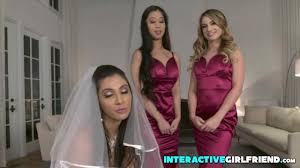 Bride and two bridesmaids fucked in pov porn jpg 300x1280 Bride