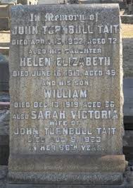 Helen Elizabeth Tait (1868 - 1917) - Find A Grave Memorial - 79212849_131948036717