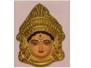 This is the mask of Durga Devi that I made with plaster of paris. - durga