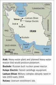 Iran's nuclear program.