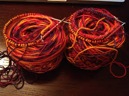 knitting to get done. knitting to get done.