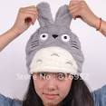 Buy plush animal hat, kitty winter hat, hello kitty hat, Hello kitty warm ... - Totoro-Cosplay-Costumes-Figure-Plush-Hat
