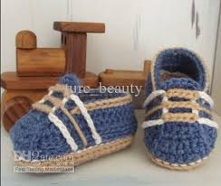Crochet Patterns - Boys Baby Shoes Booties PDF Pattern - Auroch ...