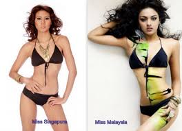 Miss Malaysia Body Painting