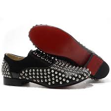 2015 Christian Louboutin Outlet Fred Flat Spikes Womens Flat Shoes ...