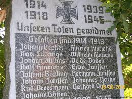 Grab von Karl Ludwigs (-1914-1918), Friedhof Blersum