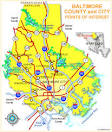 Map Baltimore County MD