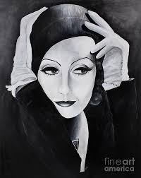 Greta Garbo Painting by Denise Wilkins - Greta Garbo Fine Art ... - 1-greta-garbo-denise-wilkins
