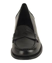 Prada Women's Black Leather Penny Loafers - 11068338 - Overstock ...