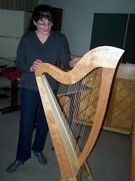 Claudia Forster erklärt ihre Harfe - Krumbach - 978933_web