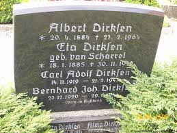 Grab von Bernhard Johann Dirksen (23.12.1920-29.06.1944), Friedhof ...
