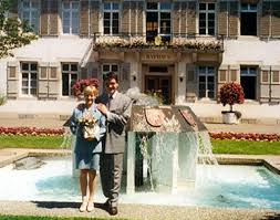 Hochzeit Christoph Schwindt und Emmanuelle Neilaton Städtepartnerschaft Lahr - Dole am 2. September 1995 Foto: privat - 55360331